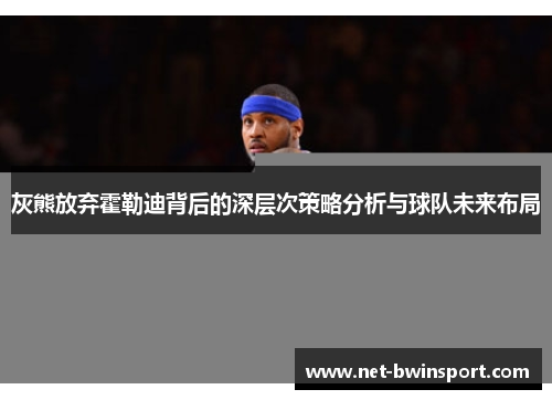 灰熊放弃霍勒迪背后的深层次策略分析与球队未来布局